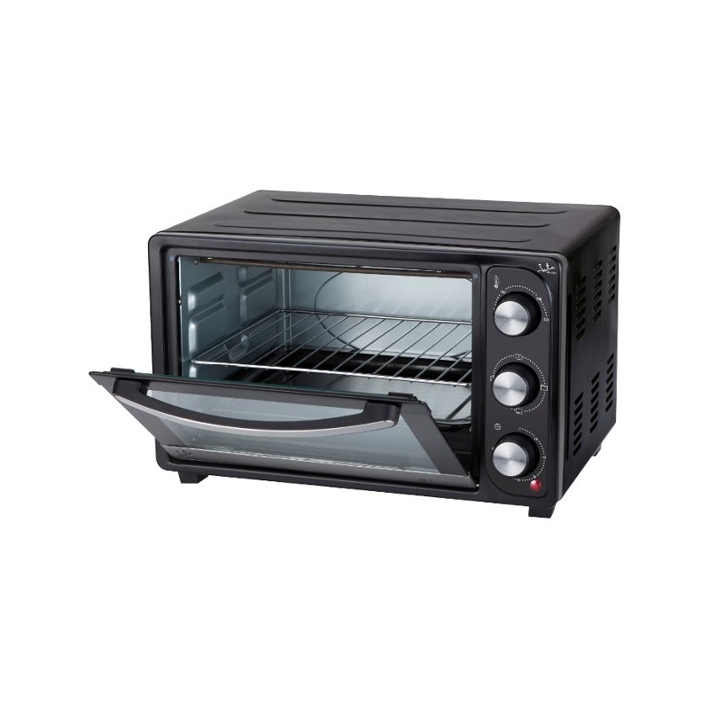 JATA HN928 horno tostador 28 L 1500 W Negro, Acero inoxidable Parrilla