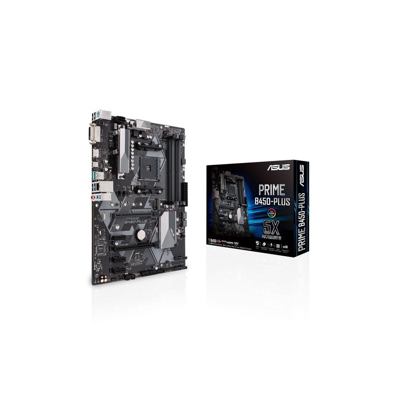 ASUS PRIME B450-PLUS AMD B450 Zócalo AM4 ATX