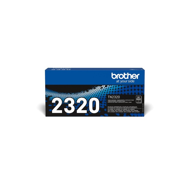 Brother TN-2320 cartucho de tóner 1 pieza(s) Original Negro