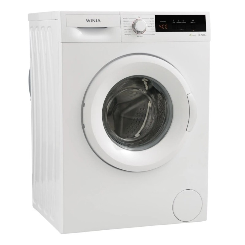 WINIA WVD-08T1WW12UN lavadora Carga frontal 8 kg 1200 RPM Blanco