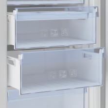 Beko RFNE290L41WN congelador Arcón congelador Independiente 256 L E Blanco