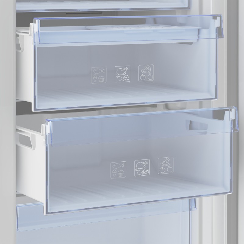 Beko RFNE290L41WN congelador Arcón congelador Independiente 256 L E Blanco