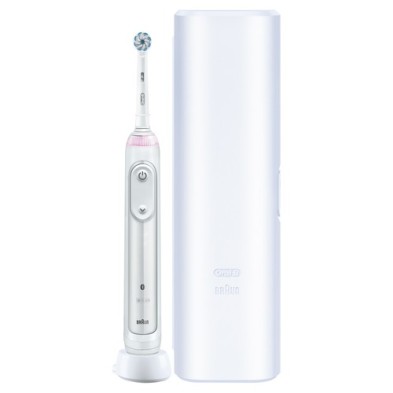 Oral-B SmartSeries 80353920 cepillo eléctrico para dientes Adulto Cepillo dental giratorio Plata, Bl