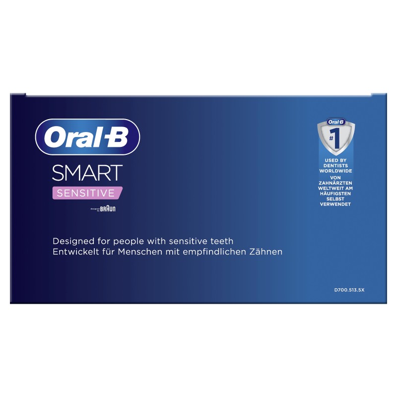 Oral-B SmartSeries 80353920 cepillo eléctrico para dientes Adulto Cepillo dental giratorio Plata, Bl