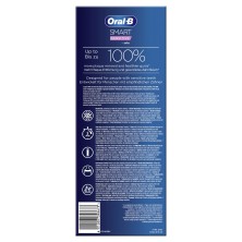 Oral-B SmartSeries 80353920 cepillo eléctrico para dientes Adulto Cepillo dental giratorio Plata, Bl