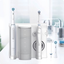 Oral-B iO4 & OxyJet Adulto Cepillo dental oscilante Blanco