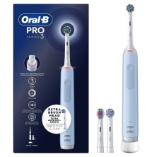 Oral-B PRO 3 3700 Blu Adulto Cepillo dental oscilante Azul