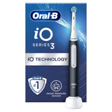 Oral-B iO 3 Matte Adulto Cepillo dental vibratorio Negro, Blanco