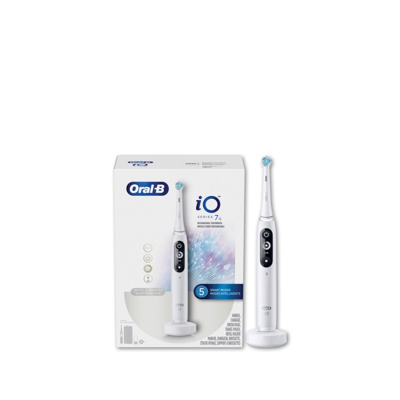 Oral-B iO 7 Adulto Cepillo dental vibratorio Blanco