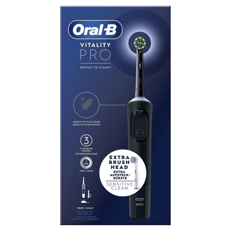 Oral-B Vitality Pro Adulto Cepillo dental oscilante Negro