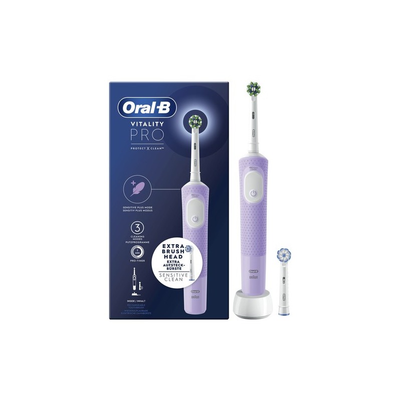 Oral-B Vitality Pro Adulto Cepillo dental oscilante Violeta