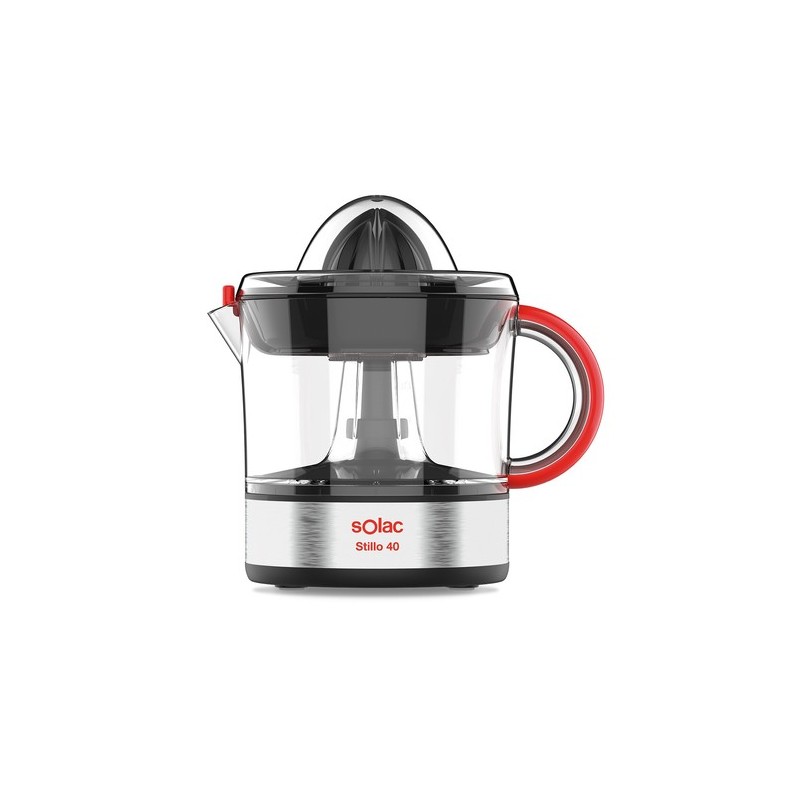 Solac Stillo 40 prensa de cítricos eléctricos 0,7 L 40 W Negro, Plata