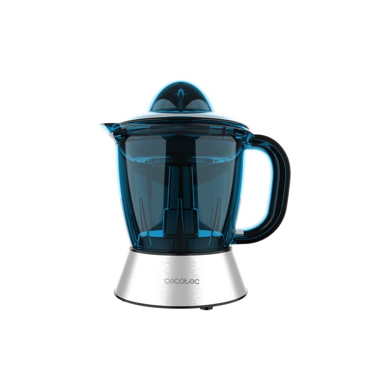 Cecotec 03351 exprimidor Exprimidor lenta 40 W Negro, Azul, Acero inoxidable