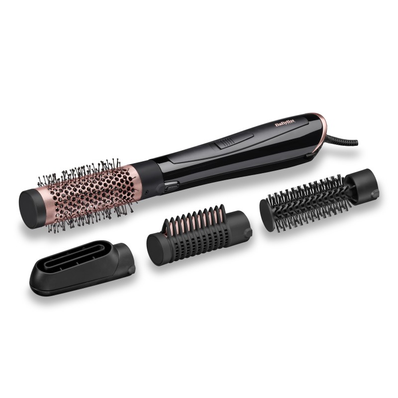 BaByliss Perfect Finish Cepillo de aire caliente Caliente Negro 1000 W 2,2 m