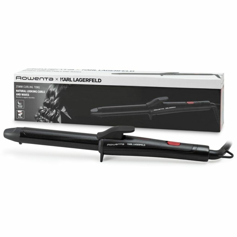 Rowenta X KARL LAGERFELD CF321L Rizador de pelo Caliente Negro, Rojo 47 W 1,8 m