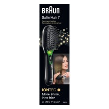 Braun BR710 Adulto Cepillo paleta para el pelo Negro, Verde 1 pieza(s)