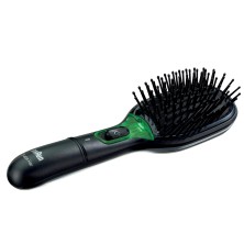 Braun BR710 Adulto Cepillo paleta para el pelo Negro, Verde 1 pieza(s)