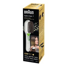 Braun 81533837 cepillo para el cabello y peine Adulto Cepillo paleta para el pelo Verde, Blanco 1 pi