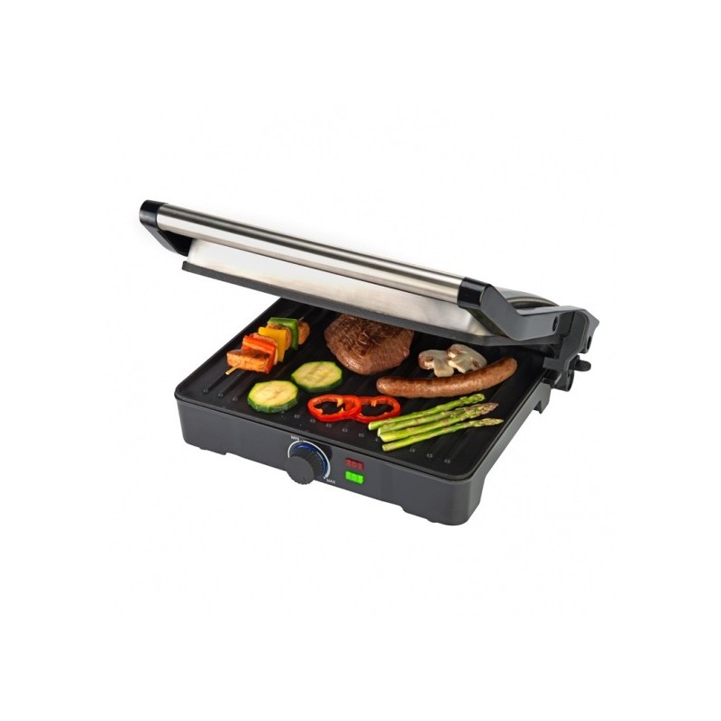 Bourgini Classic Panini Grill Plus parrilla eléctrica de contacto