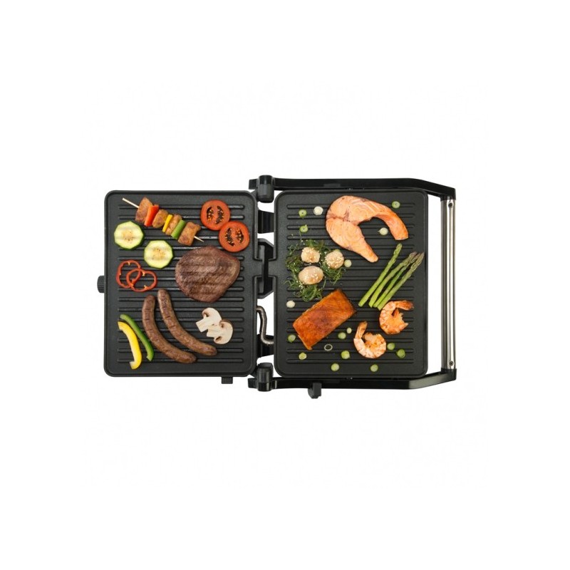 Bourgini Classic Panini Grill Plus parrilla eléctrica de contacto