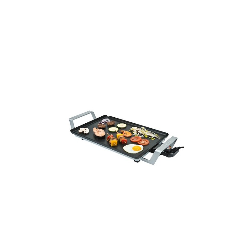 Bourgini Classic Multi Plate Deluxe Independiente 2400 W Negro, Plata