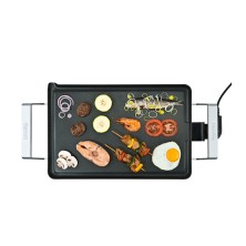 Bourgini Classic Multi Plate Deluxe Independiente 2400 W Negro, Plata