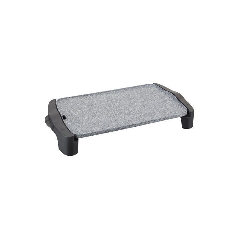 JATA GR558 plancha eléctrica Independiente 2500 W Negro, Gris