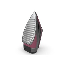 Imetec 9440 plancha Plancha vapor-seco Suela de anodilium 2400 W Negro, Borgoña