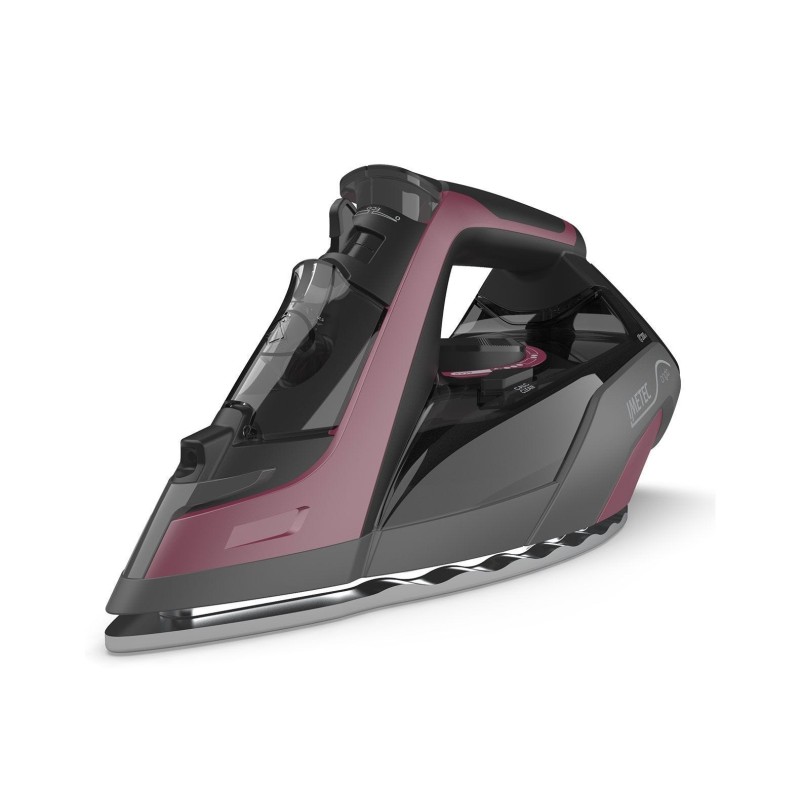 Imetec 9440 plancha Plancha vapor-seco Suela de anodilium 2400 W Negro, Borgoña
