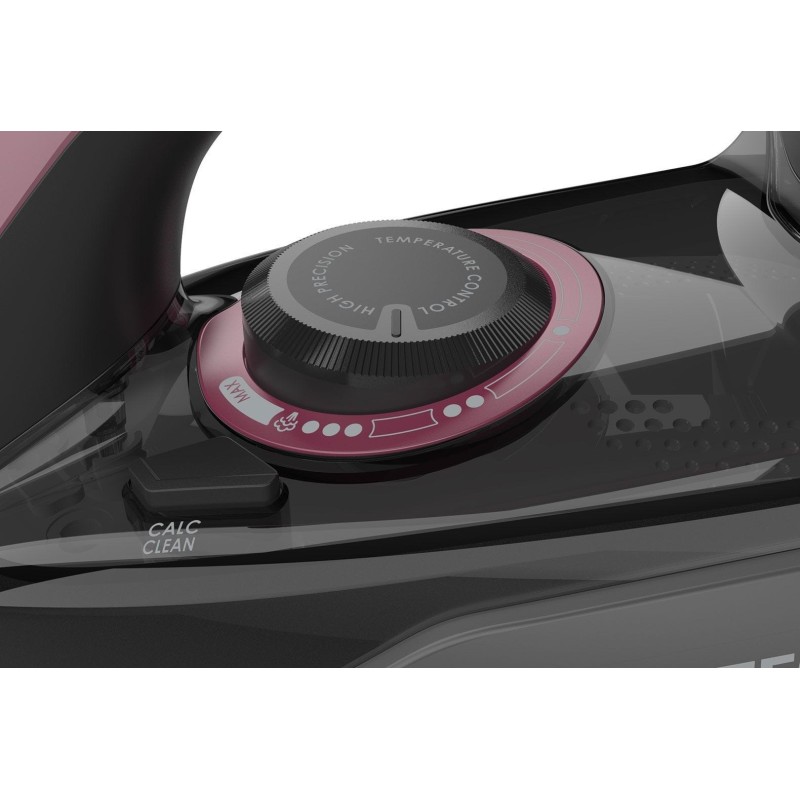 Imetec 9440 plancha Plancha vapor-seco Suela de anodilium 2400 W Negro, Borgoña