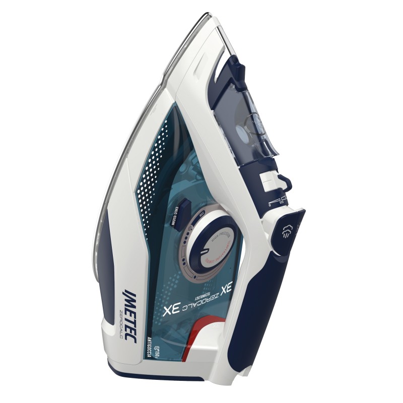 Imetec ZeroCalc Z1 2500 Plancha vapor-seco Suela de acero inoxidable 2200 W Verde azulado, Blanco