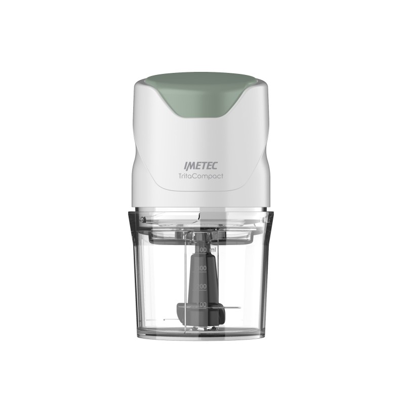 Imetec TritaCompact picadora eléctrica de alimentos 0,4 L 350 W Verde, Blanco