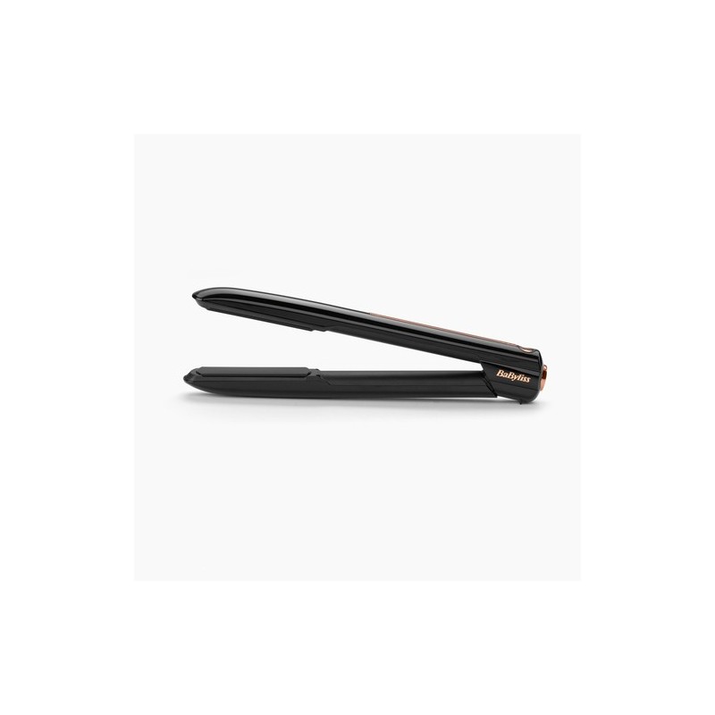 BaByliss Cordless 9000U Utensilio de peinado Plancha de pelo Caliente Negro