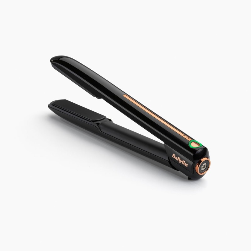 BaByliss Cordless 9000U Utensilio de peinado Plancha de pelo Caliente Negro