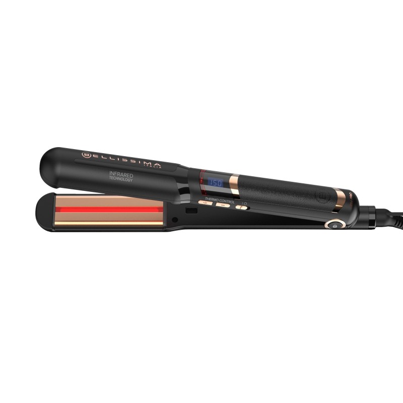 Bellissima My Pro Creativity Infrared B8 200 Plancha de pelo Caliente Negro 1,8 m