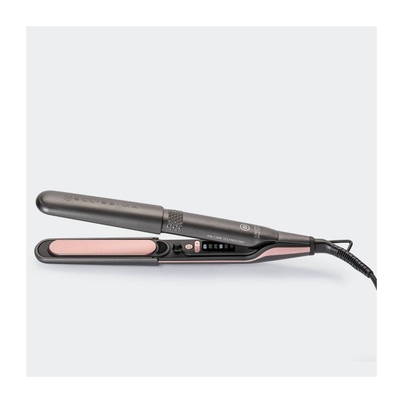 Bellissima Creativity Multistyle Plancha de pelo Caliente Negro, Rosa 2 m