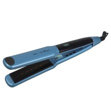 JATA JBPP5570 Utensilio de peinado Plancha de pelo Caliente Negro, Azul 60 W 2 m