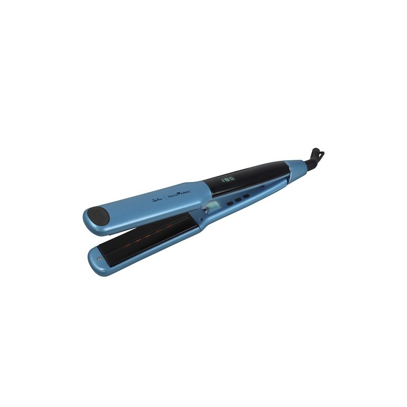 JATA JBPP5570 Utensilio de peinado Plancha de pelo Caliente Negro, Azul 60 W 2 m