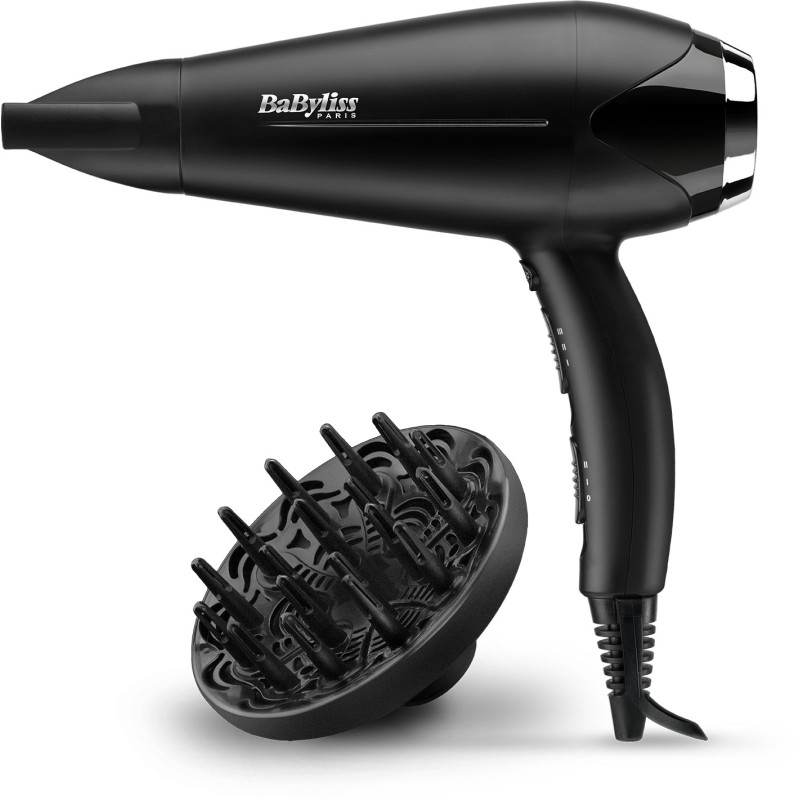 BaByliss D572DE secador 2200 W Negro