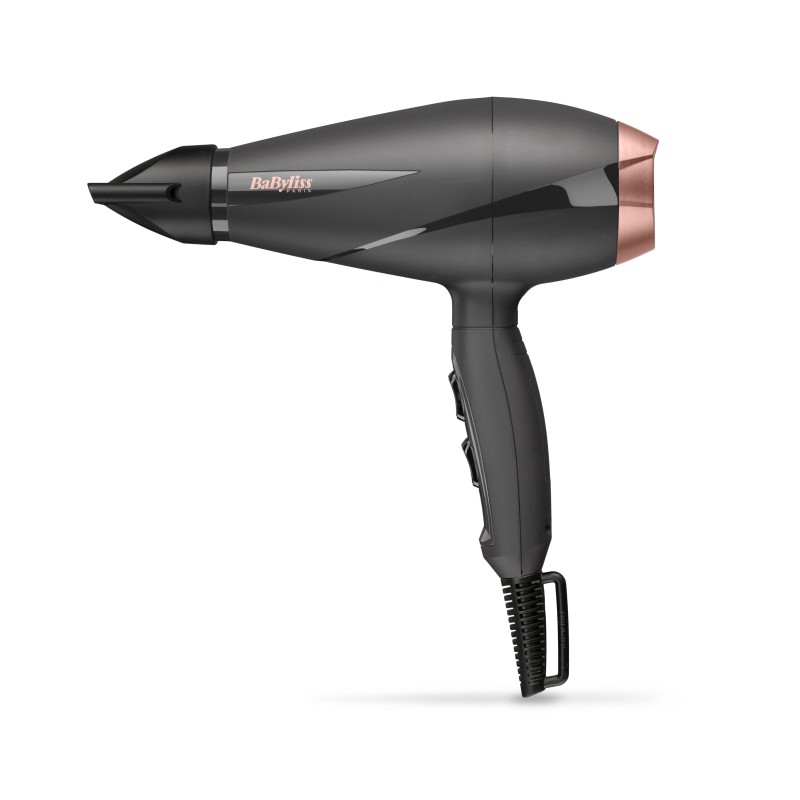 BaByliss Smooth Pro 2100 secador 2100 W Negro, Oro rosado