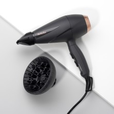 BaByliss Smooth Pro 2100 secador 2100 W Negro, Oro rosado