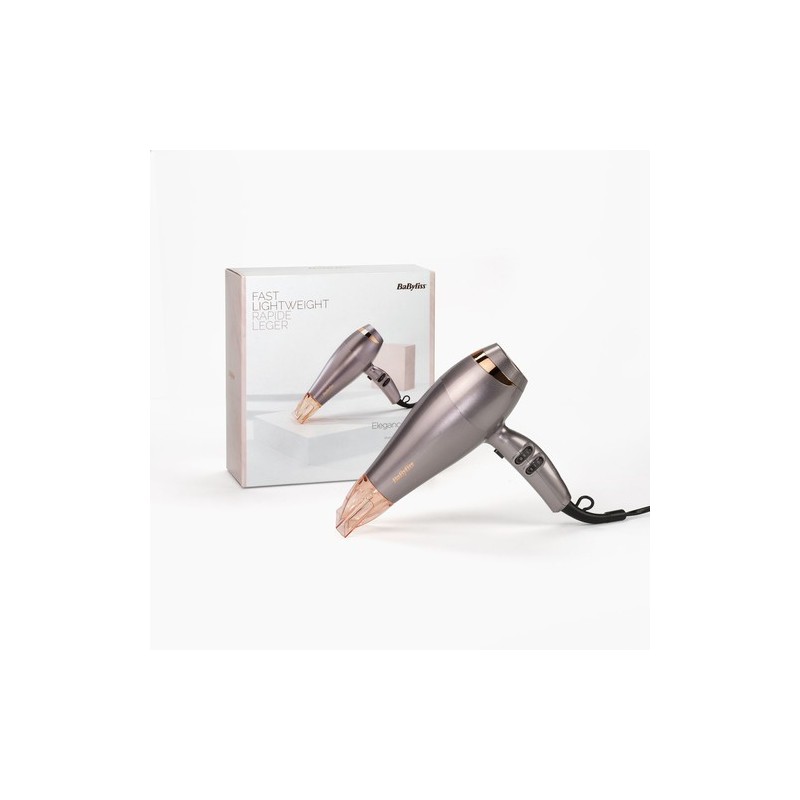 BaByliss Elegance 2100 secador 2200 W Gris