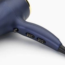 BaByliss Midnight Luxe 2300 secador 2300 W Azul, Oro