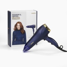 BaByliss Midnight Luxe 2300 secador 2300 W Azul, Oro