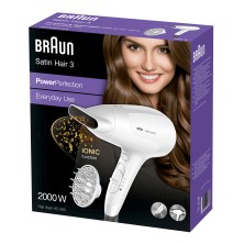 Braun Satin Hair 3 secador 2000 W Blanco