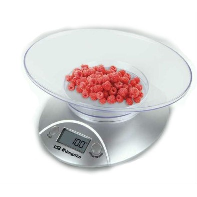 Orbegozo PC 1009 Gris Báscula electrónica de cocina
