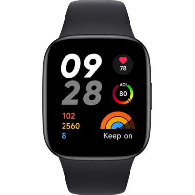 Xiaomi Redmi Watch 3 4,45 cm (1.75") AMOLED 42 mm Digital 390 x 450 Pixeles Pantalla táctil Negro GP