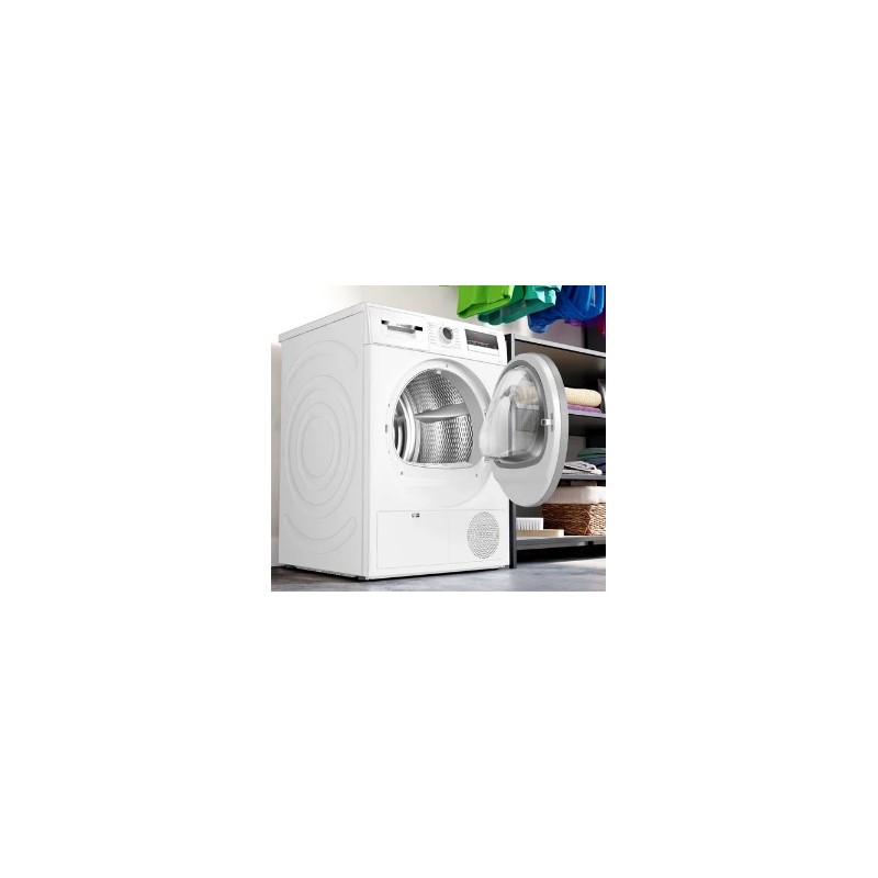 Bosch Serie 4 WTN85201ES secadora Independiente Carga frontal 7 kg B Blanco