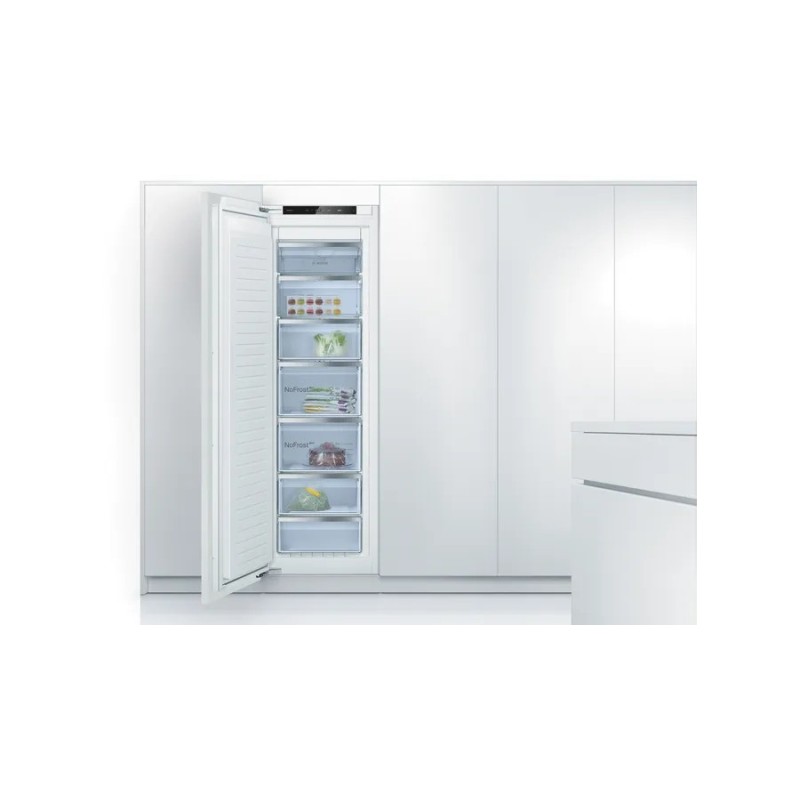 Bosch Serie 6 GIN81ACE0 congelador Congelador vertical Integrado 212 L E Blanco