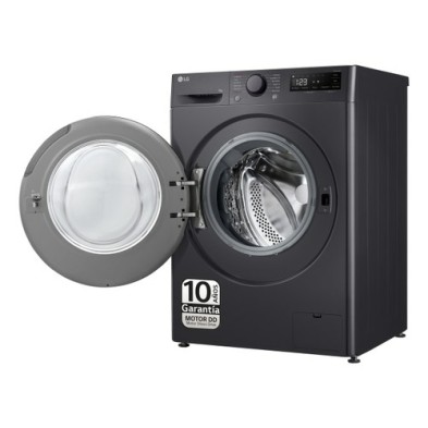 LG Series 500 F4WR5009A6M lavadora Carga frontal 9 kg 1400 RPM Negro